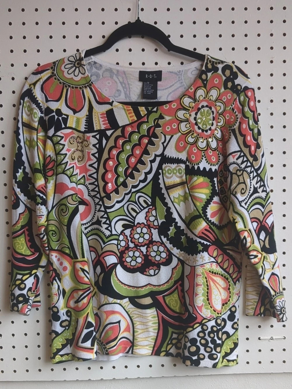 R-Q-T  Women's Long Sleeve Top